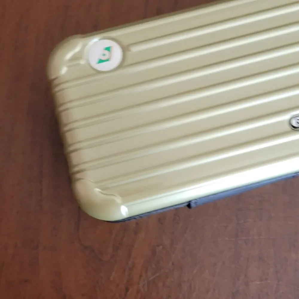 RIMOWA EVA AIR Olive Light Green Travel Case Amenity Toiletry Kit Pouch Only K